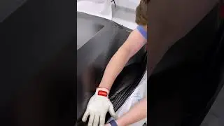 How to used ProSeries Car Wrap Gloves to wrap a car.  #car #carwrap