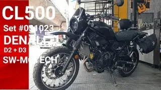 Review HONDA CL500 Touring Set #031023 ( DENALI D2 + D3 + SW-MOTECH + PANTHER )