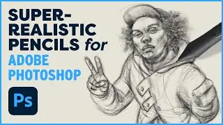 Digital Pencil Drawing in Photoshop