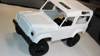 Defender, часть 2 .... Сборка шасси радиоуправляемой трофи модели (RC4WD Gelande II rc car)