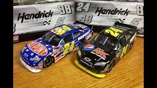NASCAR Diecast Review: Jeff Gordon 2010 Patriotic and Pepsi Max