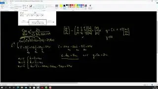 Aula SC2 Conversão de Função de Transferência em uma Representação no Espaço de Estados pt1