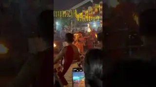 Watch the climax of the fire 💕/Ozhalur Pateri Chootukali