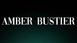 How to Pronounce 'Amber Bustier'! Correctly (Fashion Apparel)