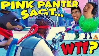 Fortnite Pink Panter sagt ... Youtuber Runde mit Monte, Pain, Steel und Repaz