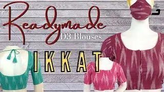 Ikkat Blouse - Designer - Trendy Readymade Blouse - Buy Online