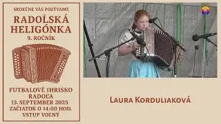 Radoľa 13. 9. 2025: Radoľská heligónka, 9. r. — Laura Korduliaková.