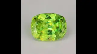 Antique Cushion Cut Sphene 4.36 Carats