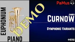 James Curnow: Rhapsody for Euphonium, Piano accompaniment 440Hz