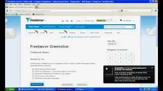Freelancer Orientation Test 80% Passed Results