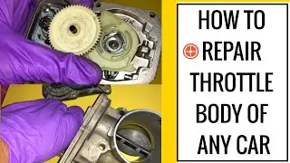 HOW TO REPAIR ELECTRONIC THROTTLE BODY ANY CAR IDLING PROBLEM S CROSS VITARA BREZZA CRETA ALTO K10