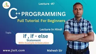 if else statement  with example  in hindi | if statement  in c++