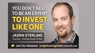 Wall Street Tools for Main Street Investors | Jaden Sterling on AI, Stocks & Smarter Wealth 📱