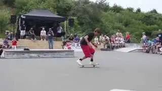 Gunter Mokulys - 1st Place Paderborn Freestyle Skateboard Contest - Professional
