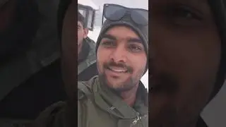 INDIAN 🇮🇳 ARMY 🫡  Heavy Snowfall 🤒 #army #snowfall #motivation #shortvideo #explore #trend