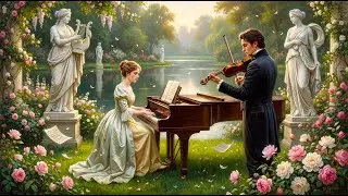 🎻 Romantic NeoClassical Orchestral Ambience 🎨 A Gentle Romantic Evening of Calm and Melancholy