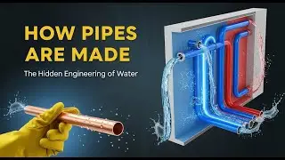 Pipes History | The Hidden Journey of Your Tap Water | How Pipes Are Made