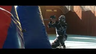 Inflatable bunkers by Airbunker Company at the games of paintball team Bomba NIX