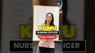 KGMU Nursing Officer Exam Center #shorts #gkmu #nprep
