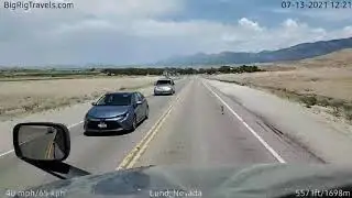BigRigTravels LIVE | North on NV 318 (7/13/21 11:47 AM)