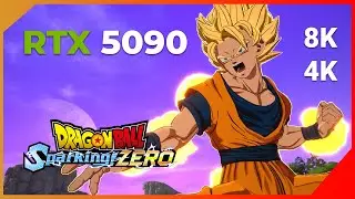 Dragon Ball Sparking Zero – RTX 5090 Benchmark | 4K & 8K Ultra Settings