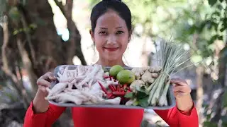 How To Cook Chicken Feet Pickled Recipe - Cambodian Food - I Am Thyda Cooking