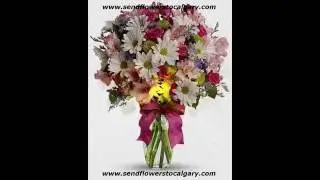 Send flowers from South Korea to Calgary Alberta Canada