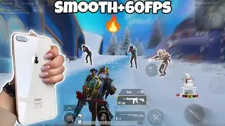 Iphone 8plus🔥 Stable 60Fps Test In 2025 No Lag 100% || Iphone 8Plus Pubg test in 4.1 Update 