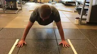 Closed Kinetic Chain Upper Extremity Stability Test