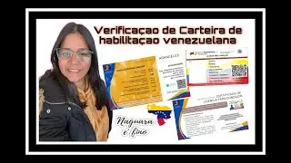 Verificacion de la Licencia de Conducir Venezolana  En BRASIL 🇧🇷 Consulado de Venezuela.