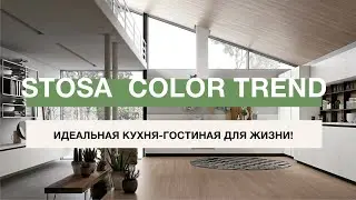 Итальянская кухня в стиле модерн Stosa Color Trend