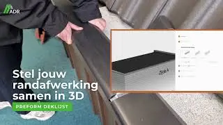Ontwerp zelf je randafwerking in 3D voor jouw aanbouw, overkapping of schuur
