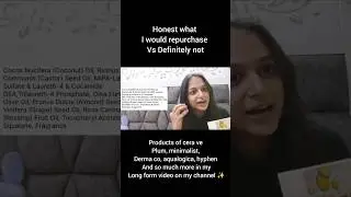 Don't waste your money ! Honest detailed review on my channel ! &hearts;️✨ #productreview #honest #skincare