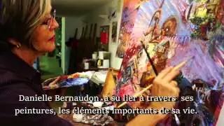 Peinture Technique Mixte Danielle Bernaudon