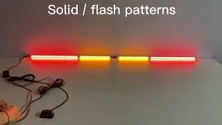 60&rdquo; strong magnetic tailgate light bar with flash patterns