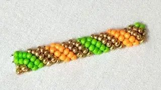 Embossed beads loading stitch | Class - 28