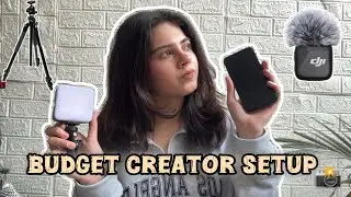 Beginner Creator Setup Under &ldquo;₹500 / ₹1000&rdquo; real and budget friendly 📸💰