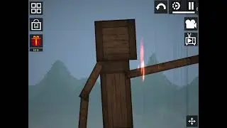 Another statue burning