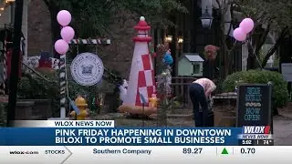 Pink Friday promotes shopping small businesses in Downtown Biloxi