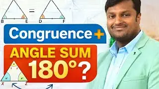 Congruence of Triangles and Angle Sum Property | Important for Exams