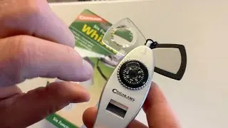 Must-Have Outdoor Gadgets ~ Coghlan Six Function Whistle Review
