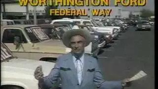 Cal Worthington flies high 1984