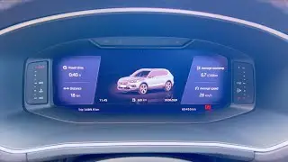 Instrument cluster (Virtual cockpit) Seat Tarraco 2.0 TDI SCR 148hp 110kw Excellence POV