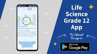 Life Science Grade 12 App | No internet required | No sign in