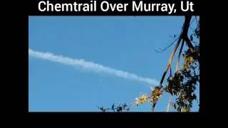 UFO | UFO Flying Through Chemtrail? Original video | Chemtrail