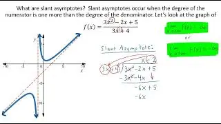 Limits at Infinity-Rational Functions Part 2