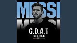 Messi La Pulga (Messi GOAT India tour Official Anthem 2025)
