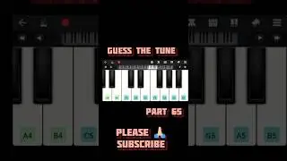 Guess the tune challenge #65❣️❣️ I Easy tutorial #shorts #viral #trending #youtubeshorts #shortvideo