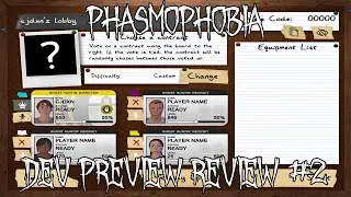 New DEV, MORE Teasers and NEW Menu UI? NICE | Development Preview Review #2 | Phasmophobia
