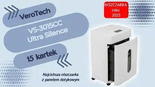 👉 Niszczarka VeroTech VS-3015CC Ultra Silence &ndash; cicha moc w Twoim biurze